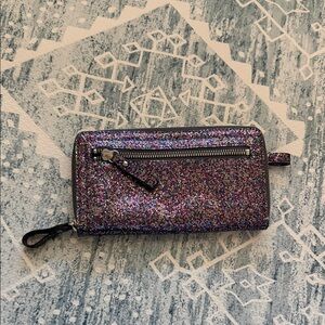Glittery Multicolor Women's Clutch
